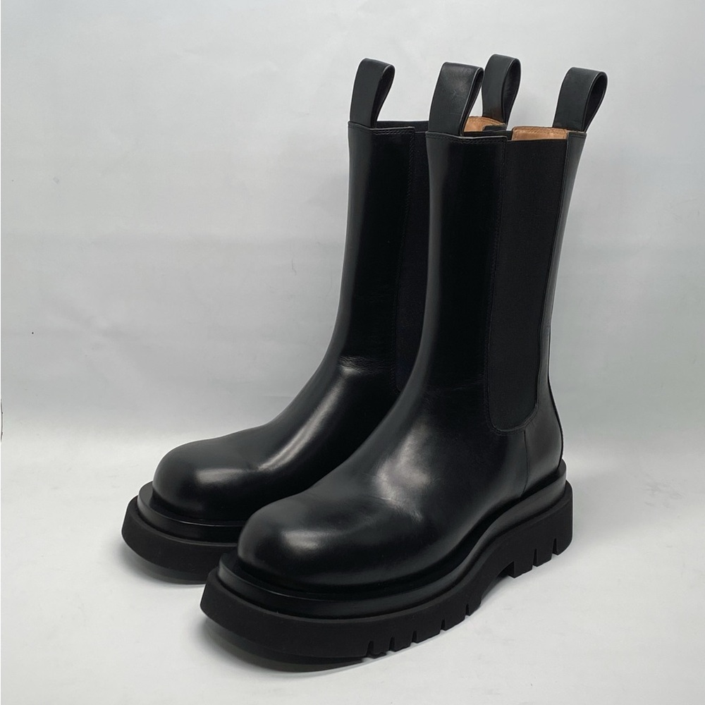 Bottega Veneta Lug Sole Leather Boots size 38 - Picture 5 of 16